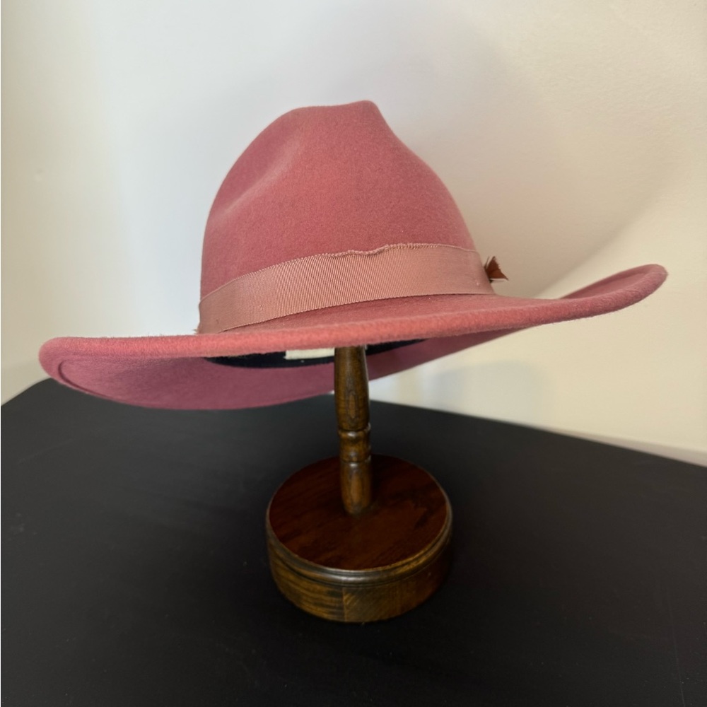 Lovely Bird Dallas Rose Felt Hat - Picture 3 of 4
